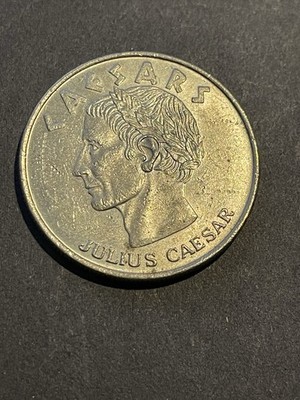 CAESARS CASINO 1981 $1 ONE DOLLAR SLOT GAMING TOKEN - Atlantic City, NJ T308