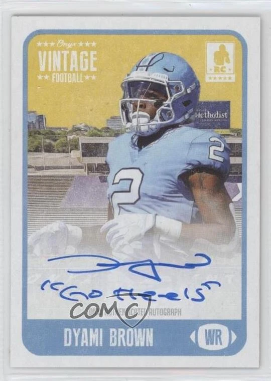 Dyami Brown Onyx Vintage #FADB Autograph-Blue