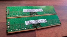 Lot of 2- SK Hynix 8GB 1Rx8 PC4-2666V DDR4 RAM Memory | 16GB Total