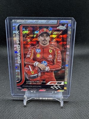 Topps Chrome Formula 1 Logofractor 2025 Charles Leclerc Driver Of The Day Bundle