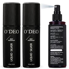 2 pack of Aluminum Free Deodorant for Men   All Natural Deodorant Spray   Org...