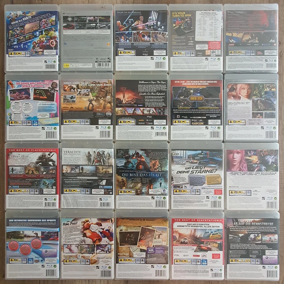 PS3 - Playstation ► 20 Spiele Konvolut - Lego / N4S / Star Wars / Fallout u.v.m. - Bild 2 von 3