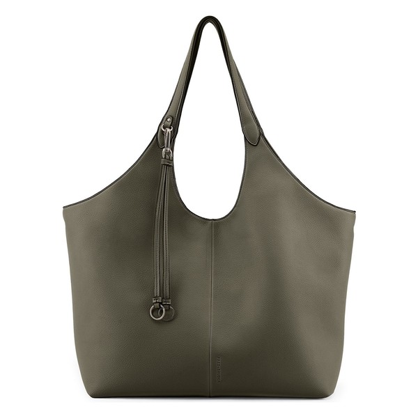 Fredsbruder My Bestie Shopper Tasche 50Cm #FSB-227-3926 (Khaki Green)-image