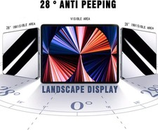 1 Pack Anti-Spy Screen Protector for Samsung Galaxy Tab S10/S9/S8/S7, 9H Glass