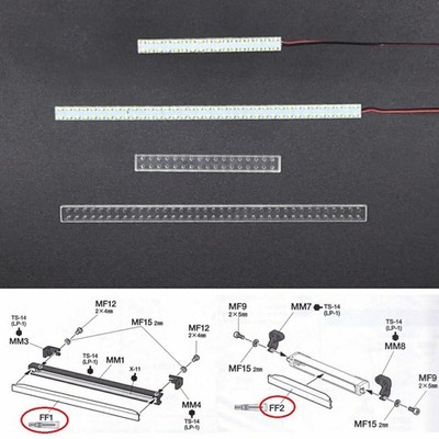 Plastic LED Light Box for TAMIYA 1:14 4*2 RC Tractor Truck 56379 770S Vehicle