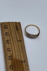 14k Gold & Sapphire Two-Tone Size 5 1/2 2.1 g Ring — photo 7
