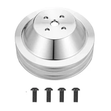 WeiSen 2 Groove 2V Water Pump Pulley V-Belt Compatible with Ford 1969-UP