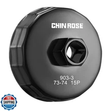 Chinrose Oil Filter Wrench Cap Automotive Socket Removal Tool for 1/2-Inch Dr