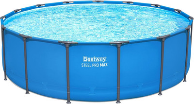 Steel Pro MAX 15  X 48'' above Ground Pool, round Metal Frame Outdoor Swimming Po