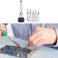 Electroplated Soldering Iron Tips Set for 936 and Other Compatible Models