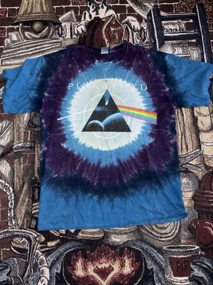 Liquid Blue Pink Floyd Dark Side Moon Wish You Were Here T-Shirt Size XL