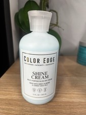 COLOR EDGE SHINE CREAM NET 12 FL OZ MULTI-PURPOSE BLOW DRY CREAM W. ALMOND OIL