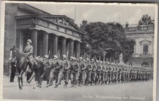 Wehrmacht WK2 WW2 Postkarte Uniform Stahlhelm Wachablösung Ehrenmal Berlin