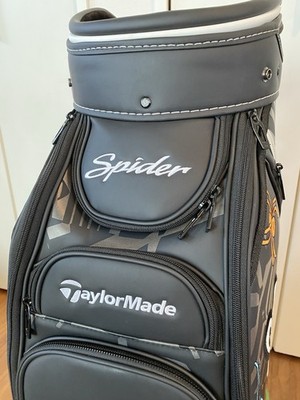 TaylorMade Spider ゴルフバッグ TaylorMade Spider Black Limited Edition Staff bag cart bag golf