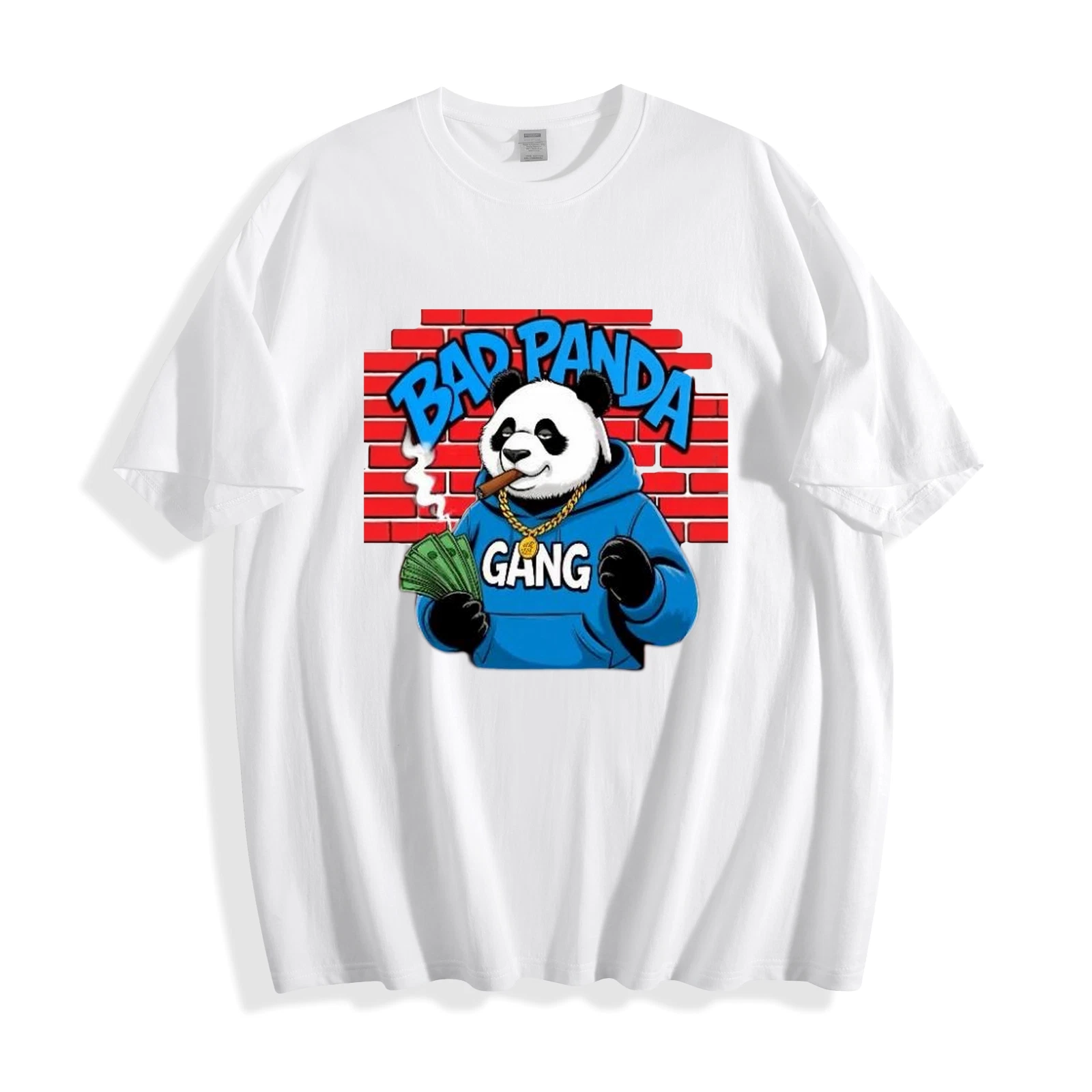 Bad Panda Gang T-Shirt, Cool Cartoon Tee