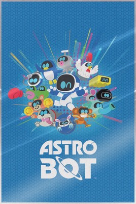 Astro Bot - Playstation Gaming Poster (Characters) (Size: 24'' x 36'') (LAMINATED)
