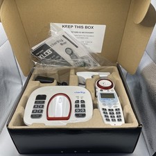 Clarity XLC8 Cordless Home Cell 50Db Amplified Bluetooth Phone w/ Answer Machine