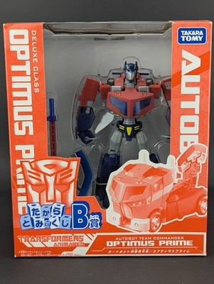 Transformers Animated Prize B Optimus Prime SEALED Takara Family Mart Deluxe