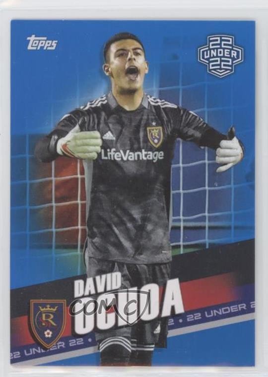 2022 Topps MLS 22 Under 22 Blue 7/99 David Ochoa #77 2k3