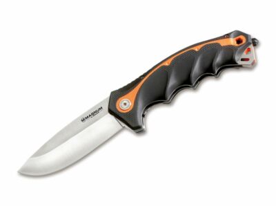 Böker Magnum Chainsaw Attendant Taschenmesser Satin 440B Linerlock   01RY294