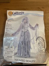 Girl's Haunted Beauty Ghost, Halloween Costume, Size L 10/12
