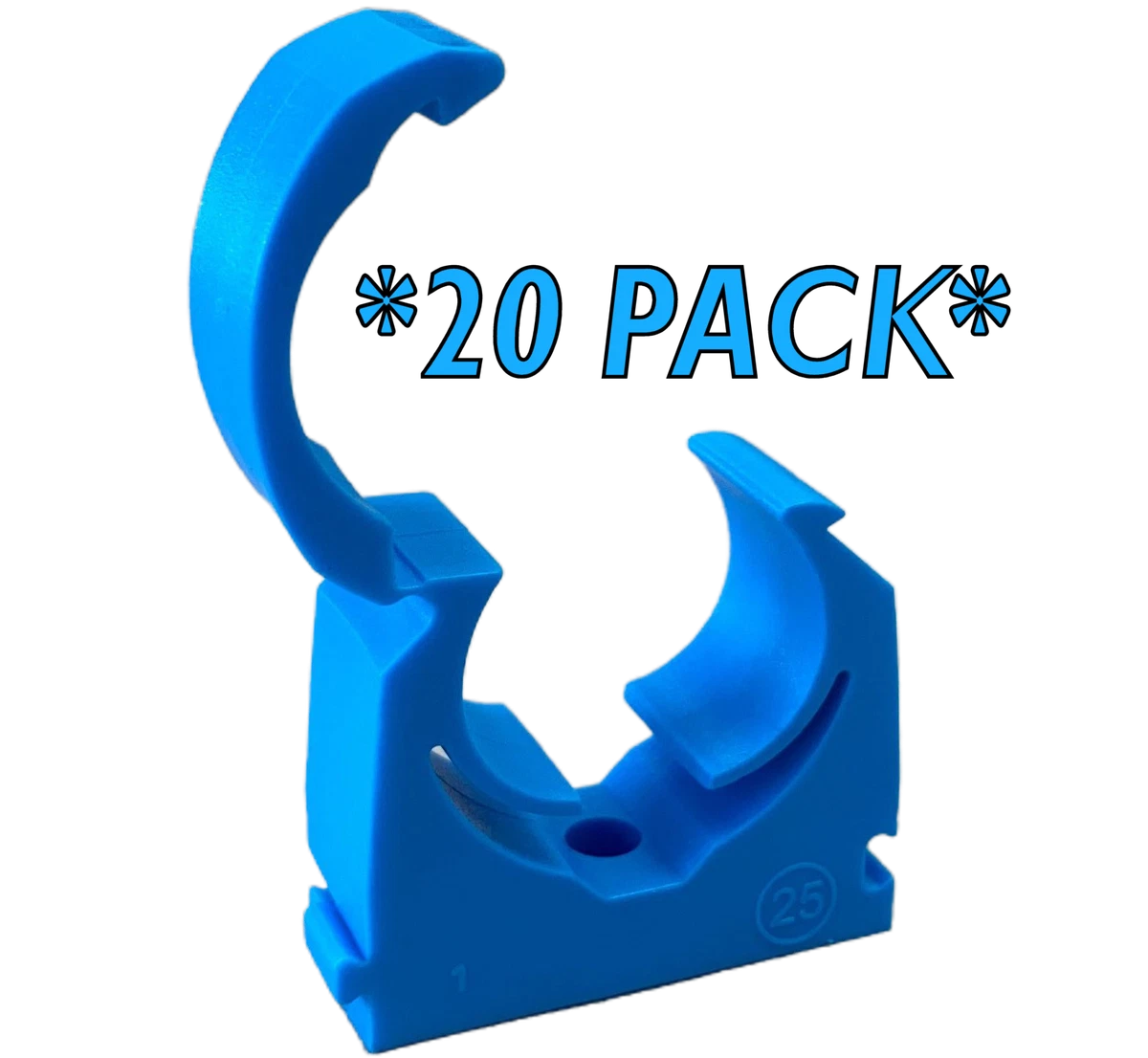 Alkathene sale pipe clamp