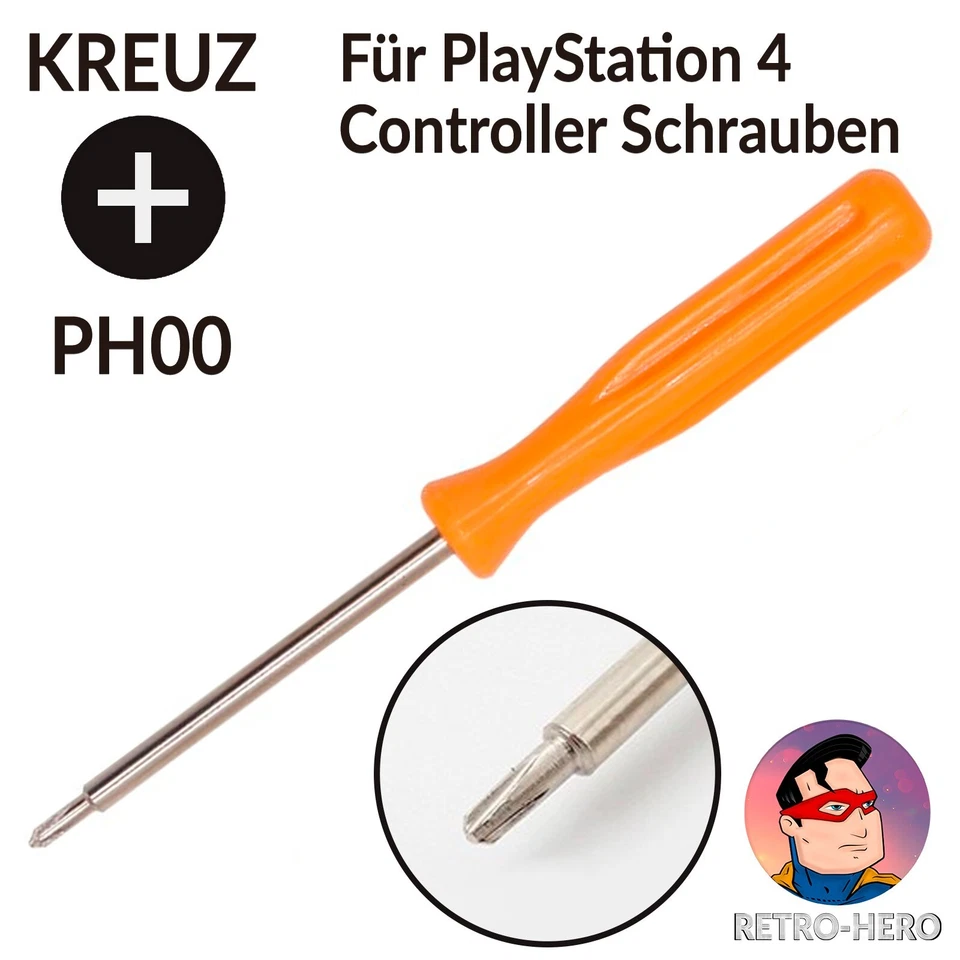 Schraubenzieher fdür PlayStation 4 Controller Schraubendreher Kreuz Werkzeug