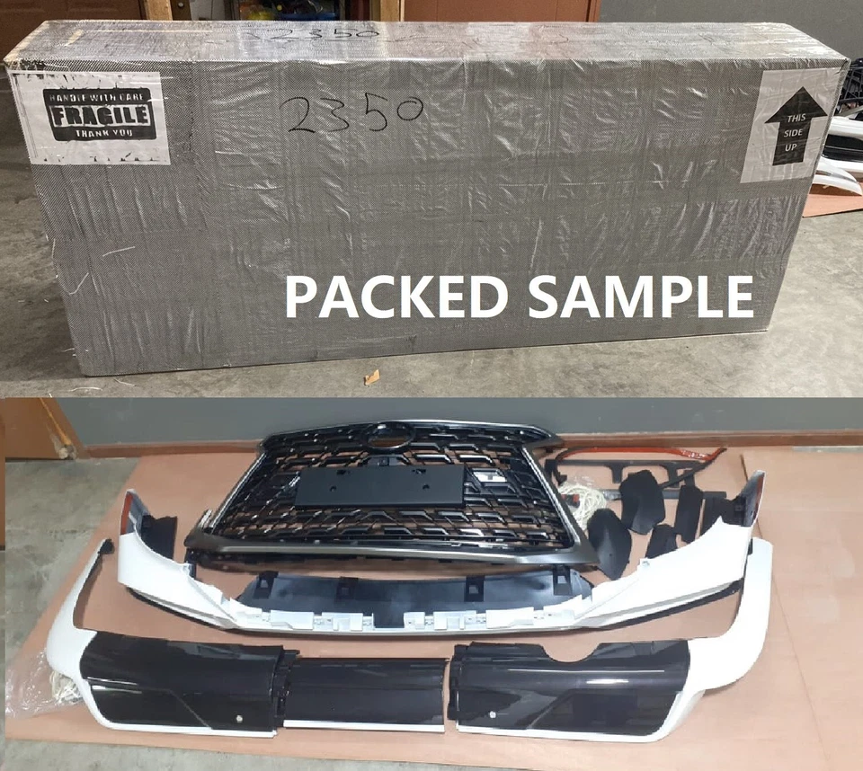 Kit de carrocería Lexus LX570 2016-2021 TR Sport parrilla y alerones labiales fr & rr Foto 3 de 3