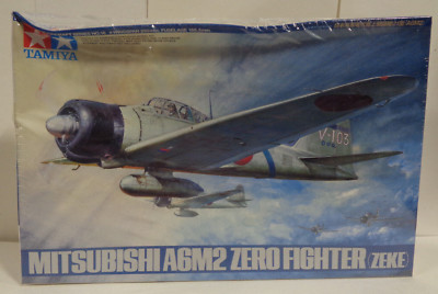 Tamiya #61016 1/48 Scale Mitsubishi A6M2 Zero Fighter (Zeke) Model Kit NEW