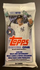 2025 TOPPS SERIES 1 Golden Mirror Image Variation SSP FAT HOT PACK Crews RC?