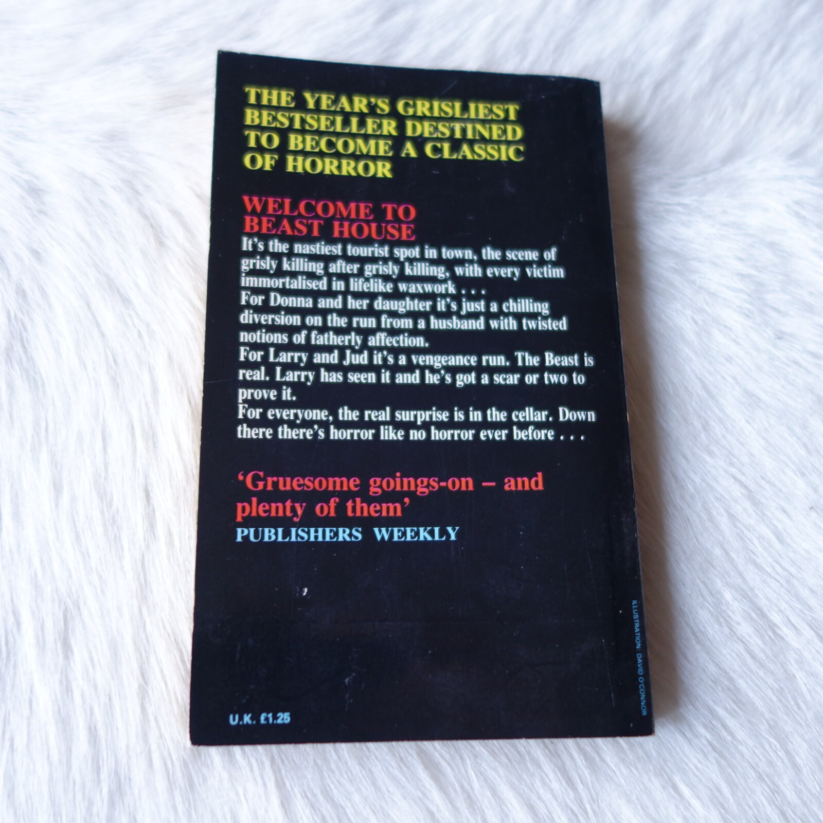 RICHARD LAYMON The Cellar 1980 Vtg RICHARD LAYMON 1st Edition NEL