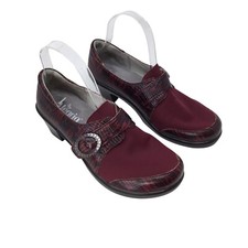 Alegria Holli Spiffy Merlot Shoes Clog Heel Heeled Size 39 / 9 HOL-697 Slip On