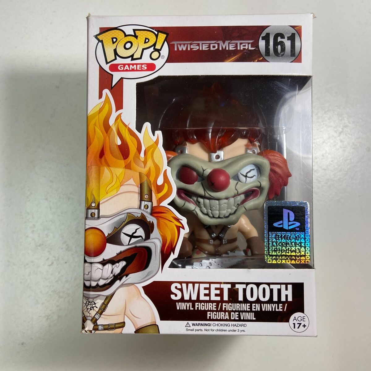 Sweet Tooth - Twisted Metal Funko Pop 161 + Protector | eBay Sweet Tooth - Twisted Metal Funko Pop 161 + Protector | eBay