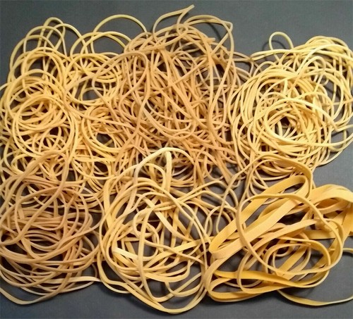 Mixed Size Elastic Rubber Bands Various Different Assorted Strong Varied Mixture - Picture 3 of 3