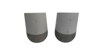 Lot of 2 Google Home Smart Speaker Google Assistant - Free Shipping