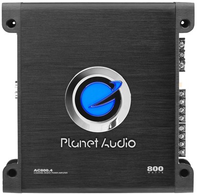 Planet Audio AC800.4 4 Channel Car Amplifier - 800 Watts, Full Range, Class A...