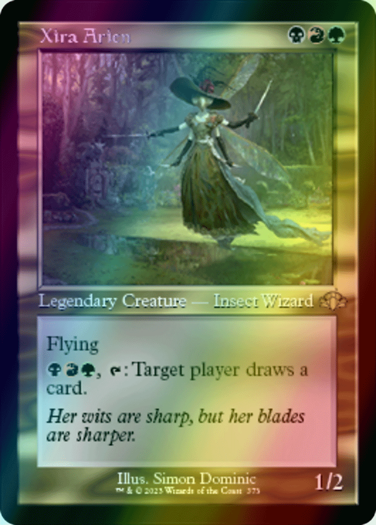 MTG ジラ・エリアン/Xira Arien サインド MTG ジラ・エリアン