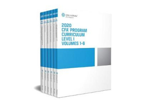 CFA Program Curriculum 2020 Level I Volumes 1-6 Box Set (CFA Curriculum 2020)-image