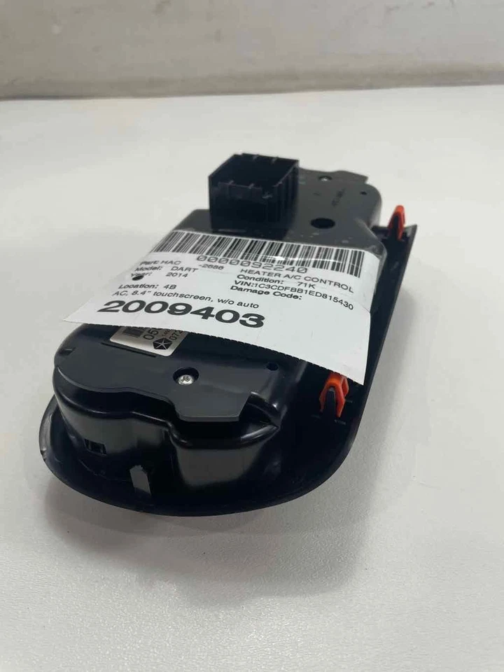 Control de temperatura de calefacción de aire acondicionado Dodge OE 0509110.01ae para Dodge Dart 2013-2016 Foto 3 de 4