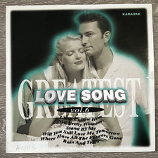 GREATEST LOVE SONG Karaoke Volume 6 Laserdisc LD GU-G106 28 Hit Songs 