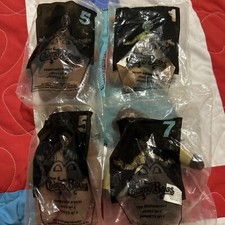 Lot of 4 Disney The Country Bears McDonald  s Plush Happy Meal Toys Original