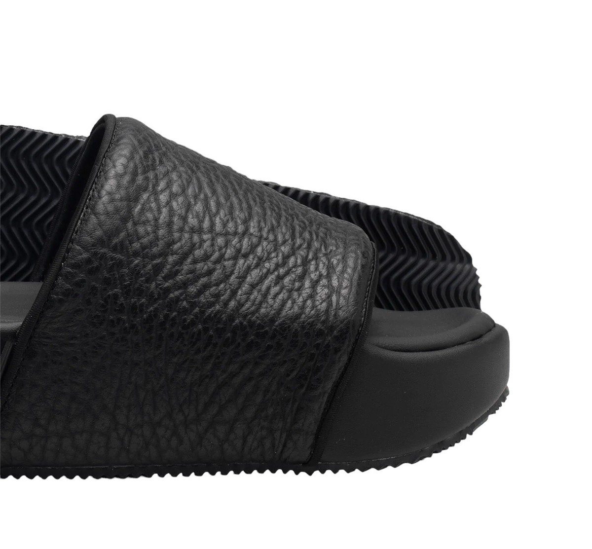 サンダル・ミュール Y-3 FW22 SLIDE SANDAL (HR1940_BLACK) ADIDAS YOHJI YAMAMOTO Y-3 UNISEX SLIDE HR1940 BLACK/BLACK US