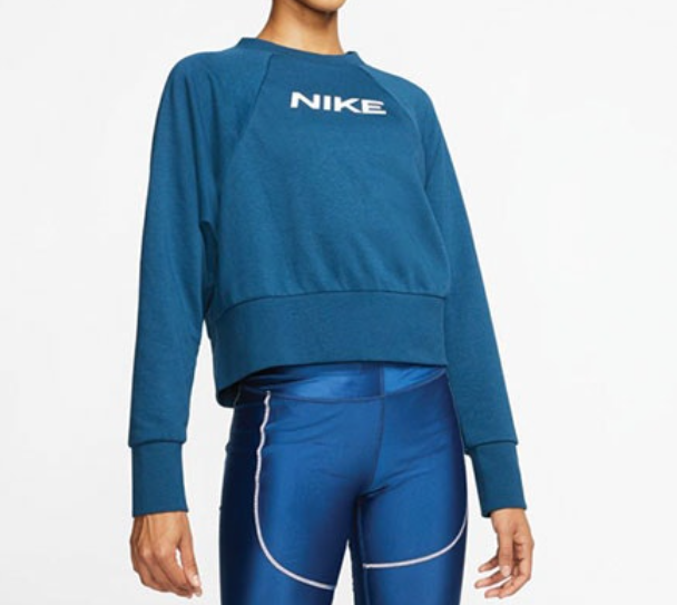 nike womens plus crew neck long sleeve sweatshirt