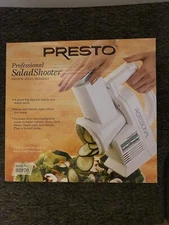 VTG Presto 02970 Professional SaladShooter Electric Slicer/Shredder TESTED WORKS