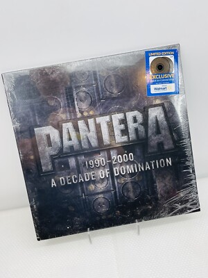 PANTERA  ''A Decade of Domination'' 2LP Black Ice Vinyl Limited Edition NEW SEALED