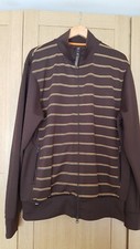 Etnies skateboard track top brown size XL