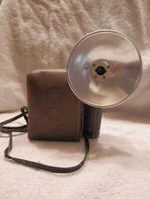 Vintage Argus Seventy-five Box Camera w/Bag, Case and Flash UNTESTED