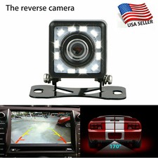 Car Rear View Reverse Camera Parking Backup Cam HD Night Vision Waterproof 170