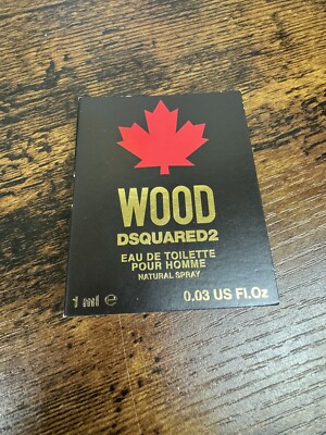 DSQUARED2 Wood For Him for Men EDT Sample Size Spray 0.03 oz / 1 mL