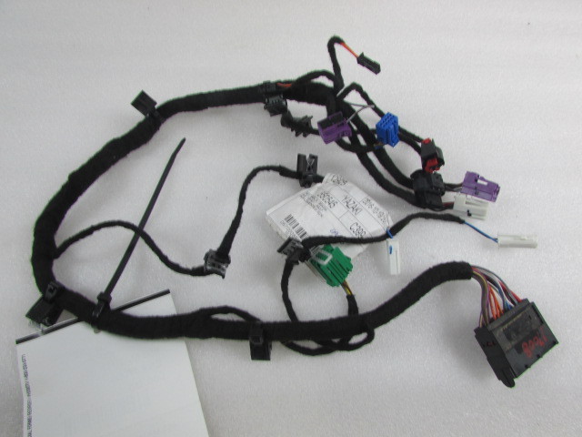 Maserati Ghibli, LH Rear Door Wire Harness, Used, P/N 670008615